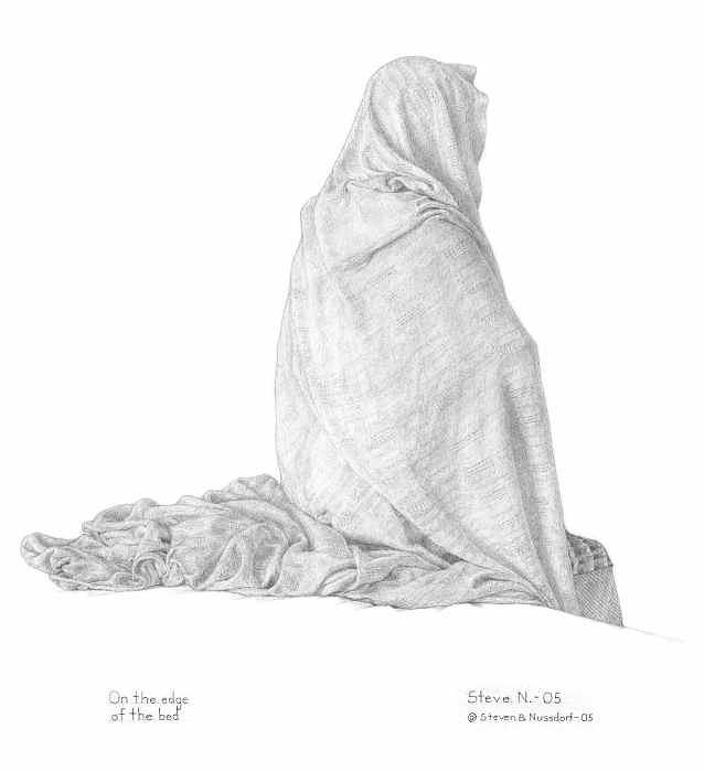 On the edge of the bed Print by Steven Nussdorf On the edge of the bed Print by Steven Nussdorf