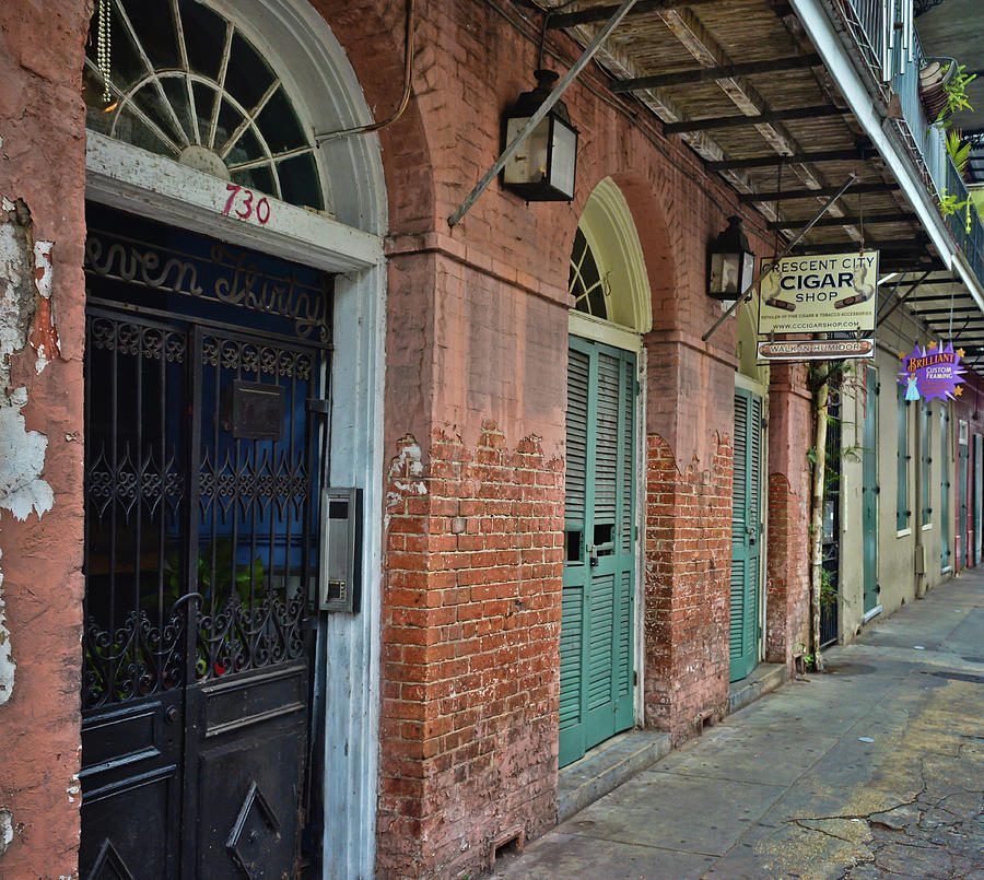8am on Orleans Street - New Orleans Photograph by Greg Jackson