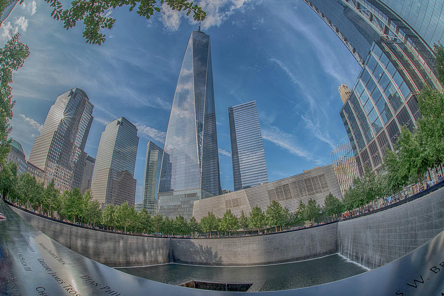 9/11 Memorial Photograph by Alan Goldberg
