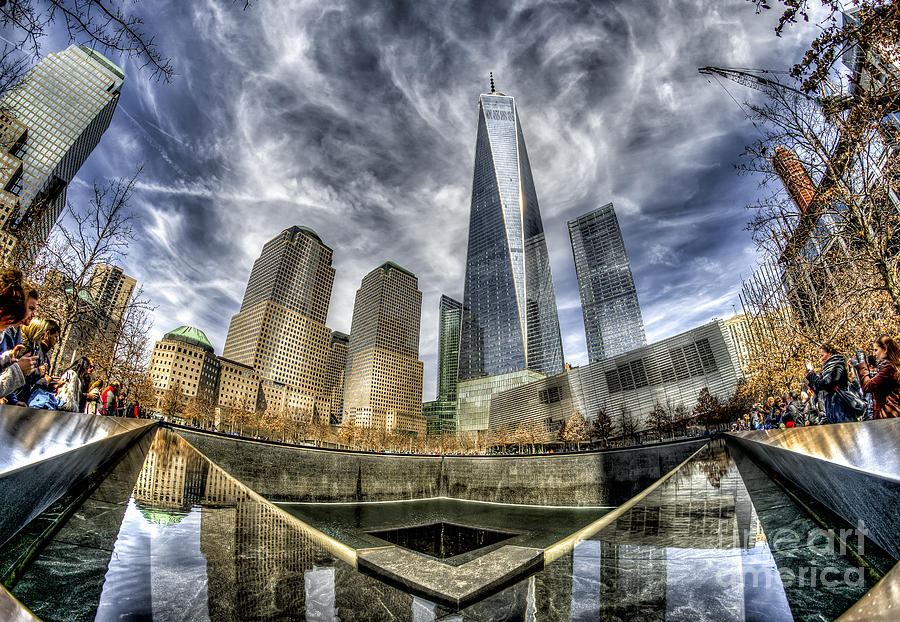 World Trade Center Photograph - 9/11 Memorial - NYC by Rafael Quirindongo