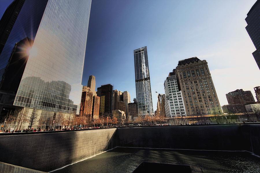 9-11 Memorial2 New York City Photograph by Robert McCubbin