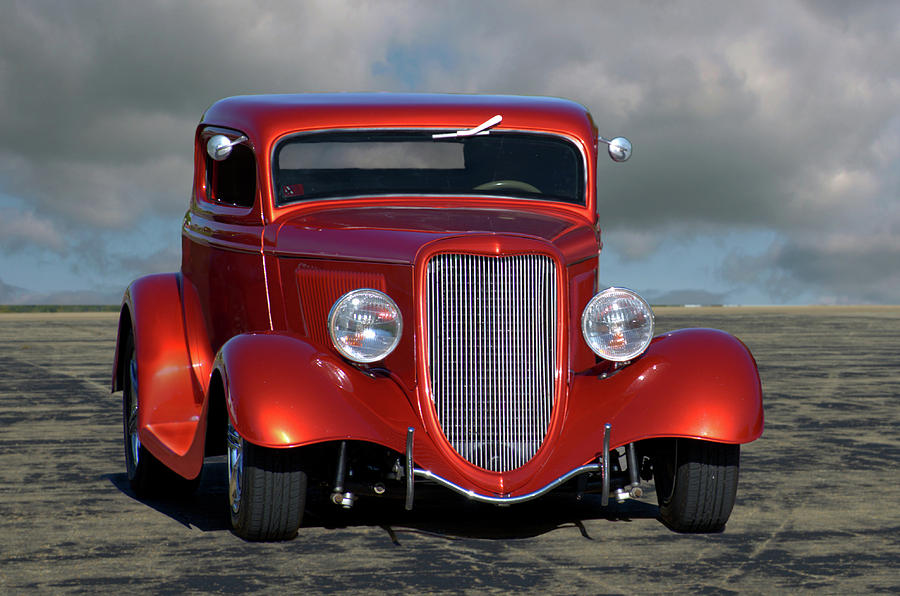 1934 Ford Coupe Hot Rod Photograph by Tim McCullough
