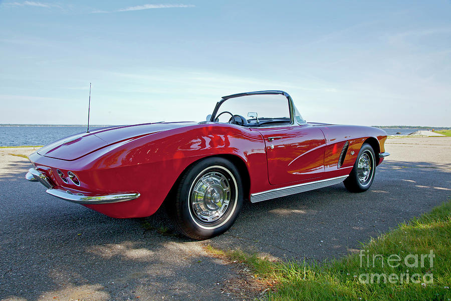 1962 Corvette #9 Photograph by Butch Lombardi