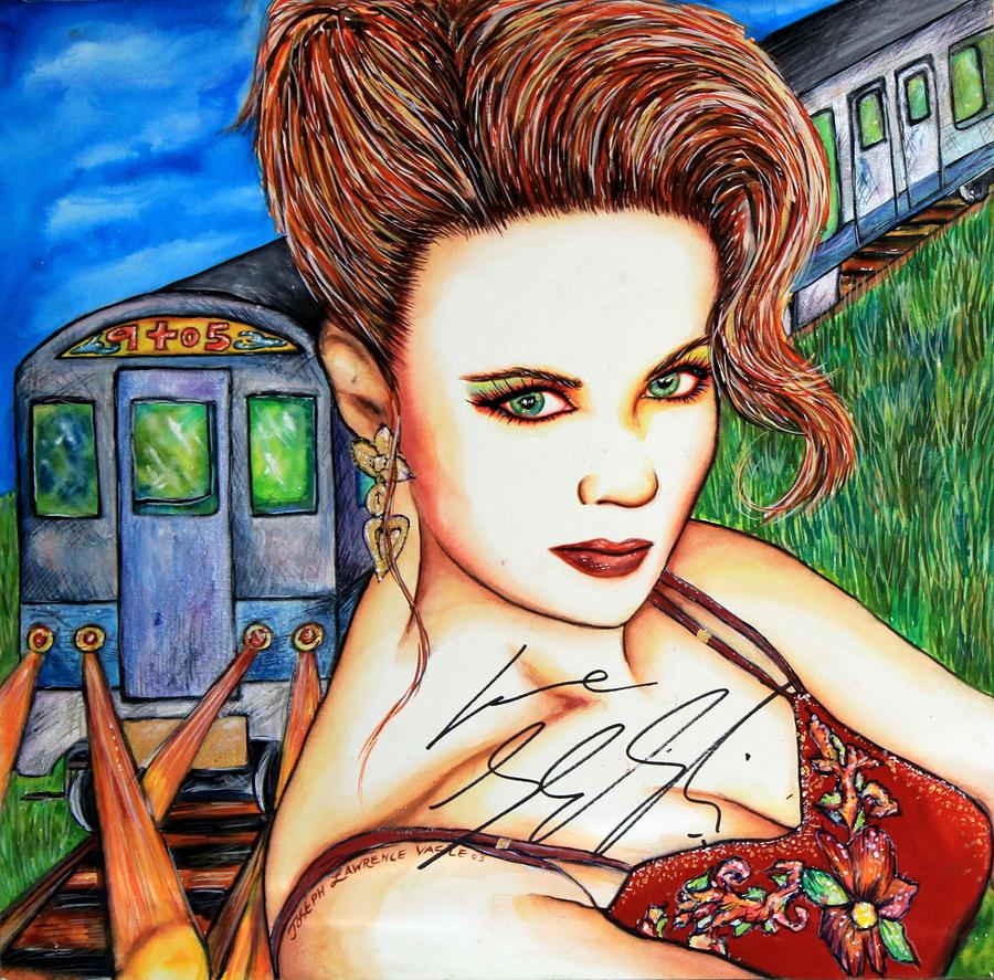Broadway Mixed Media - 9 2 5 Train by Joseph Lawrence Vasile Broadway Mixed Media - 9 2 5 Train by Joseph Lawrence Vasile