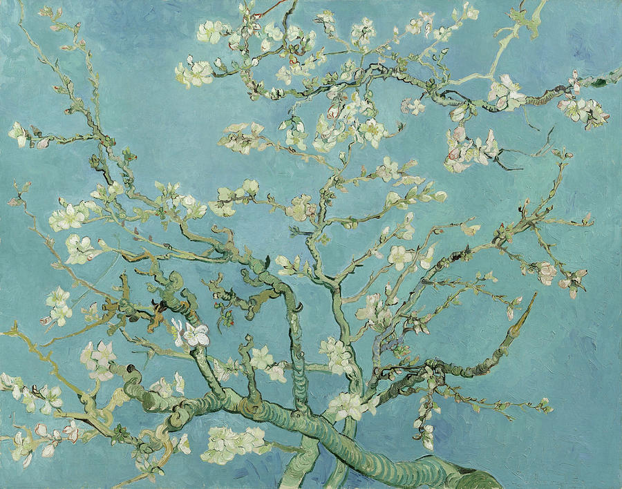 Almond blossom #9 Painting by Vincent van Gogh