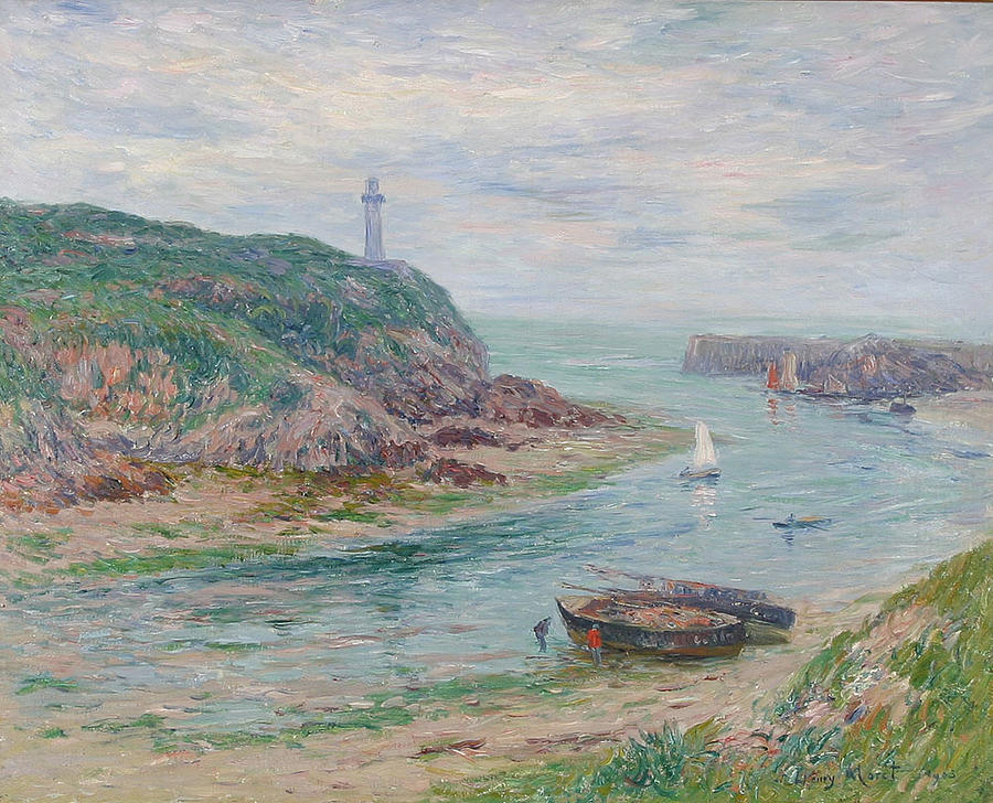 Art Paintings Painting by Henri Moret | Fine Art America