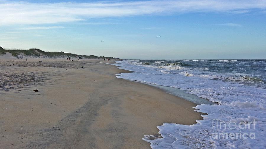 Beach at Avon, North Carolina Photograph by Ben Schumin