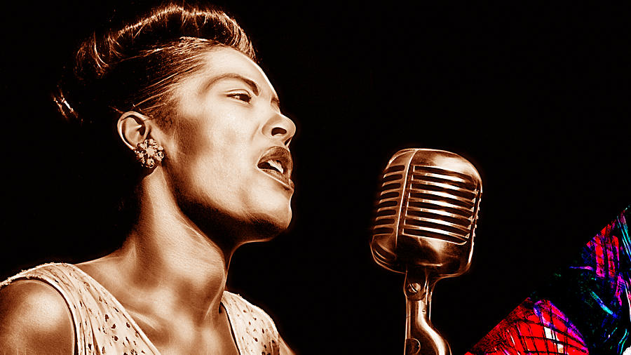 Billie Holiday Mixed Media - Billie Holiday Collection #9 by Marvin Blaine