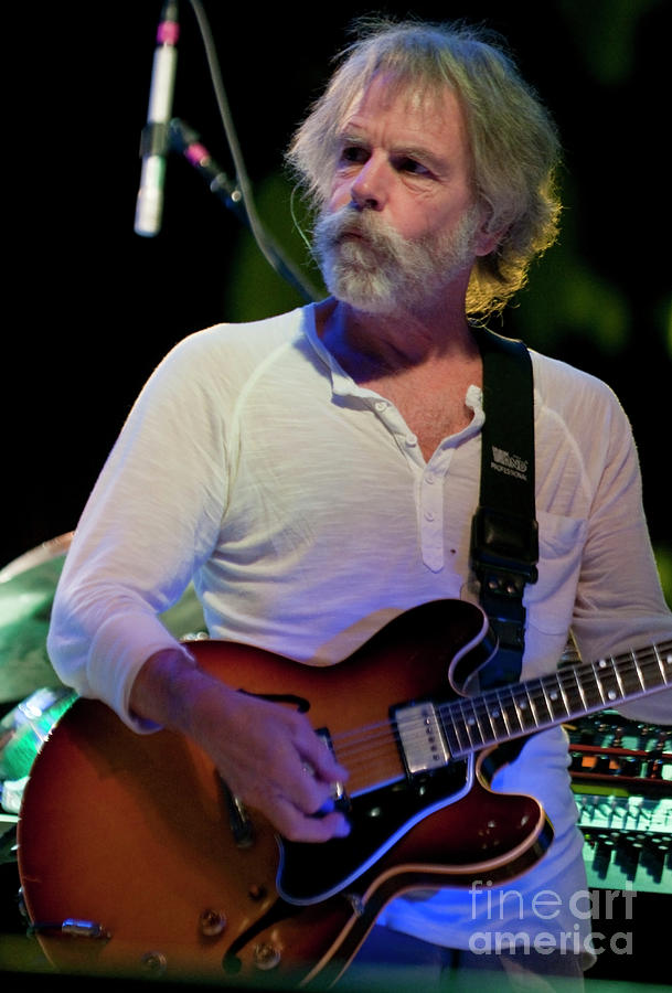 Bob Weir with Furthur at All Good Festival #10 Photograph by David Oppenheimer
