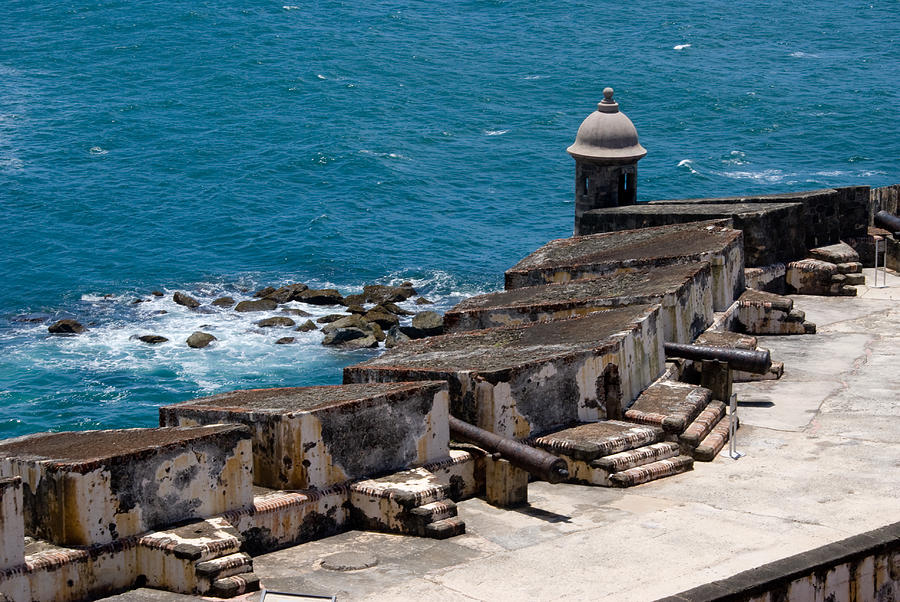 Castillo San Felipe del Morro  in San Juan - Puerto Rico #9 Photograph by Anthony Totah