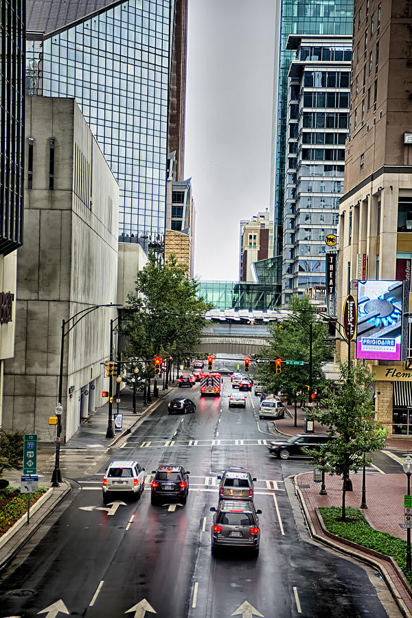 Charlotte North Carolina Views Around  Downtown #9 Photograph by Alex Grichenko