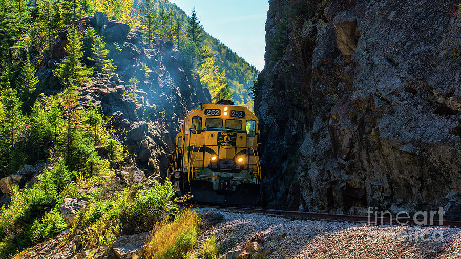 Conway Scenic Railroad #10 Photograph by New England Photography