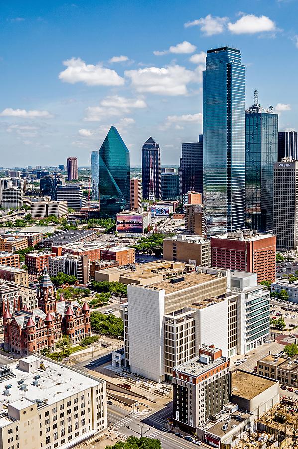 Downtown Dallas Texas City Skyline And Surroundings #9 Photograph by Alex Grichenko