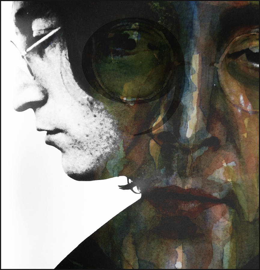John Lennon Mixed Media - #9 Dream #9 by Paul Lovering
