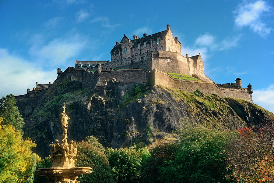 Edinburgh castle #9 Photograph by Songquan Deng