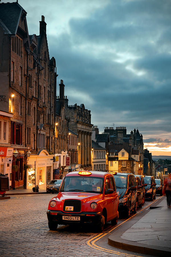 Edinburgh street #9 Photograph by Songquan Deng