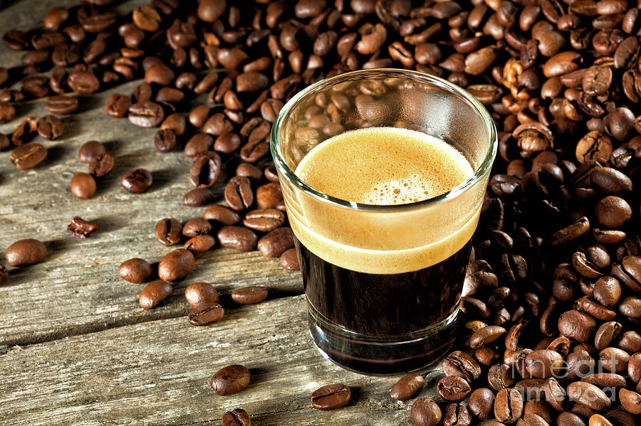 Espresso And Coffee Grain #9 Photograph by Gualtiero Boffi