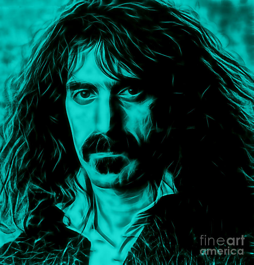 Music Mixed Media - Frank Zappa Collection #9 by Marvin Blaine