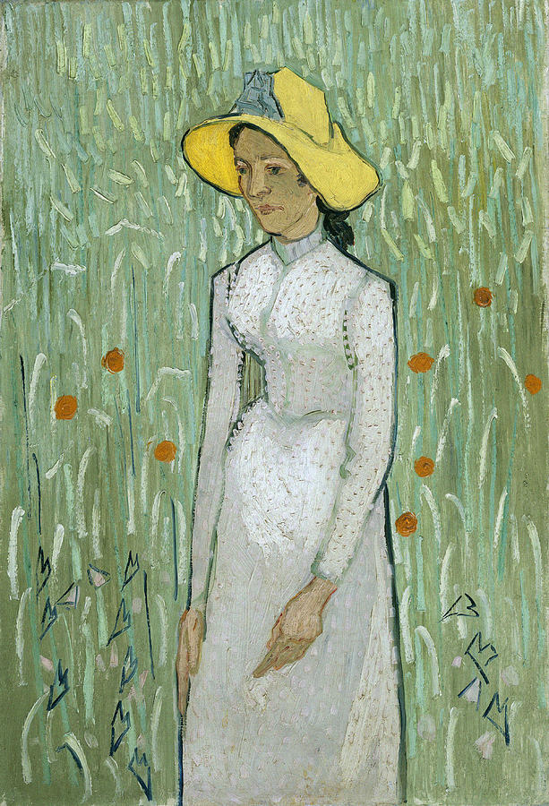 Girl in White #11 Painting by Vincent van Gogh