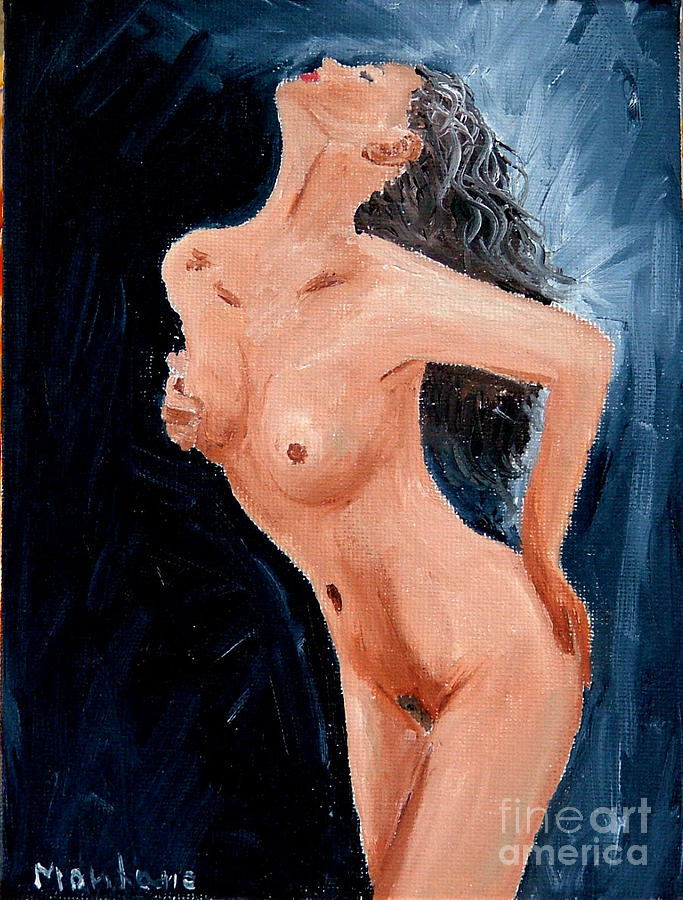 Girl Nude Painting By Inna Montano Fine Art America