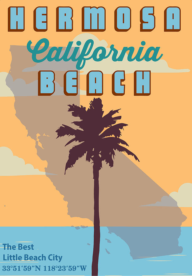 Santa Monica Tote Bag by American Roadside - Pixels Merch