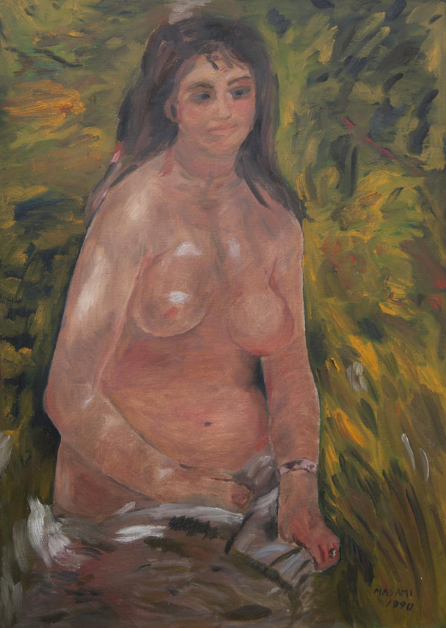 Homage to Renoir #9 Painting by Masami Iida