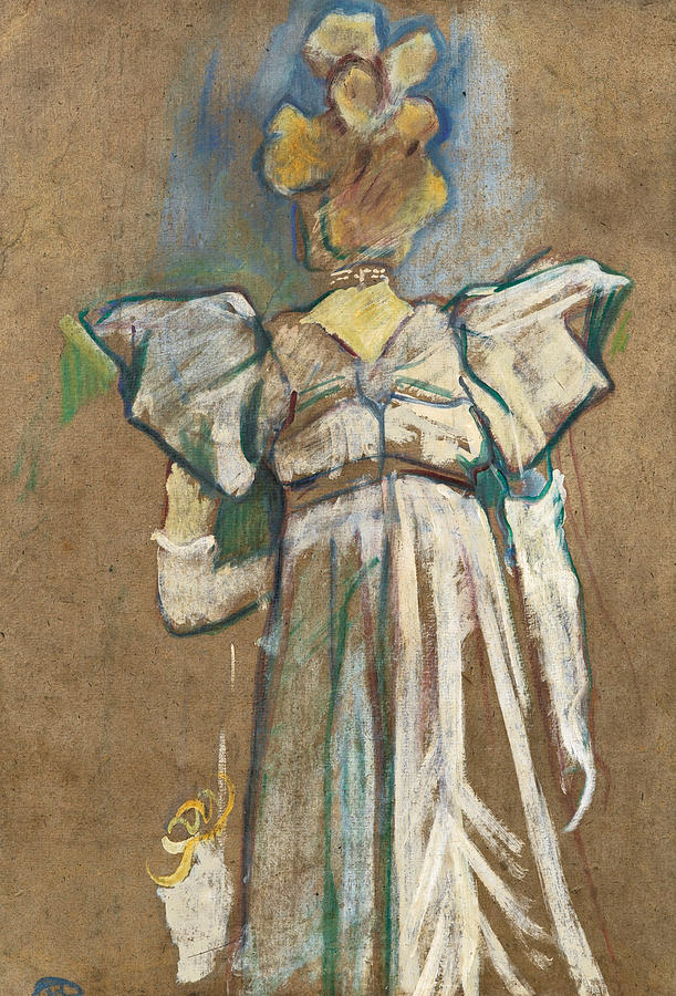 Jane Avril #9 Painting by Henri de Toulouse-Lautrec