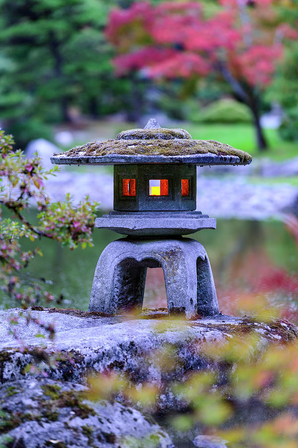 Japanese Garden, Seattle #7 Digital Art by Michael Lee