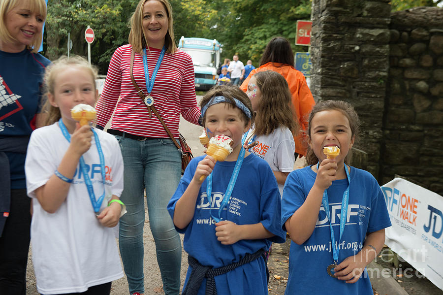 JDRF One Walk Cardiff 2017  #9 Photograph by Jenny Potter