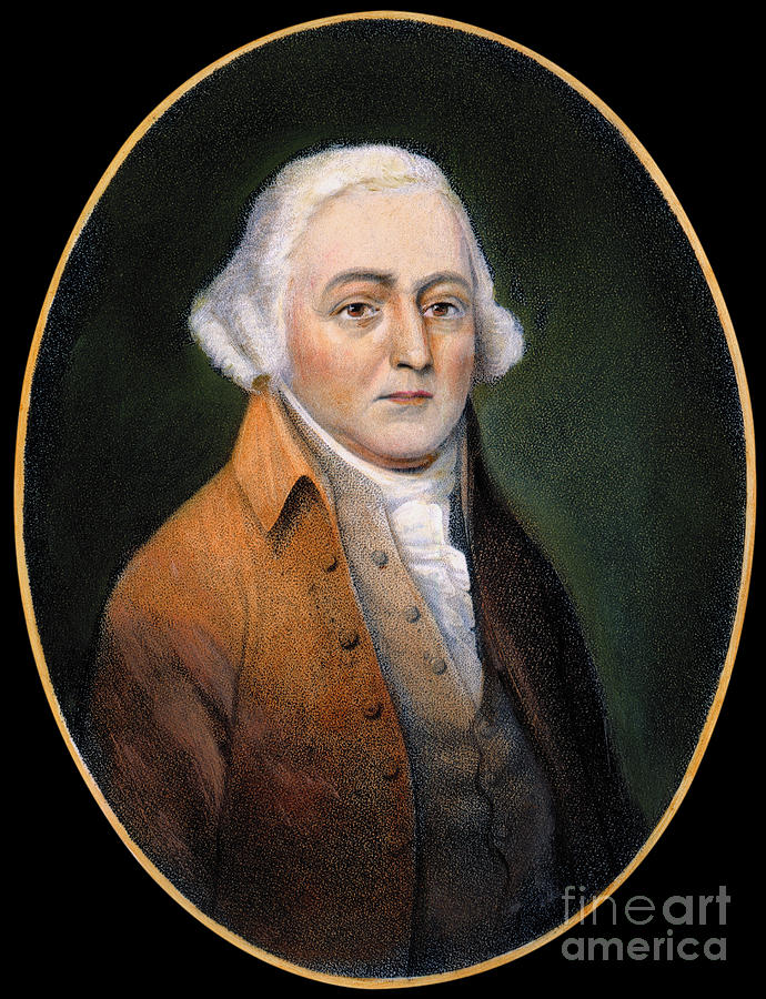 Portrait Photograph - John Adams (1735-1826) #9 by Granger