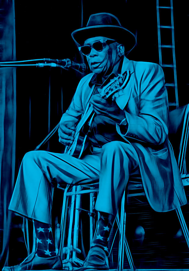 John Lee Hooker Collection #3 Mixed Media by Marvin Blaine