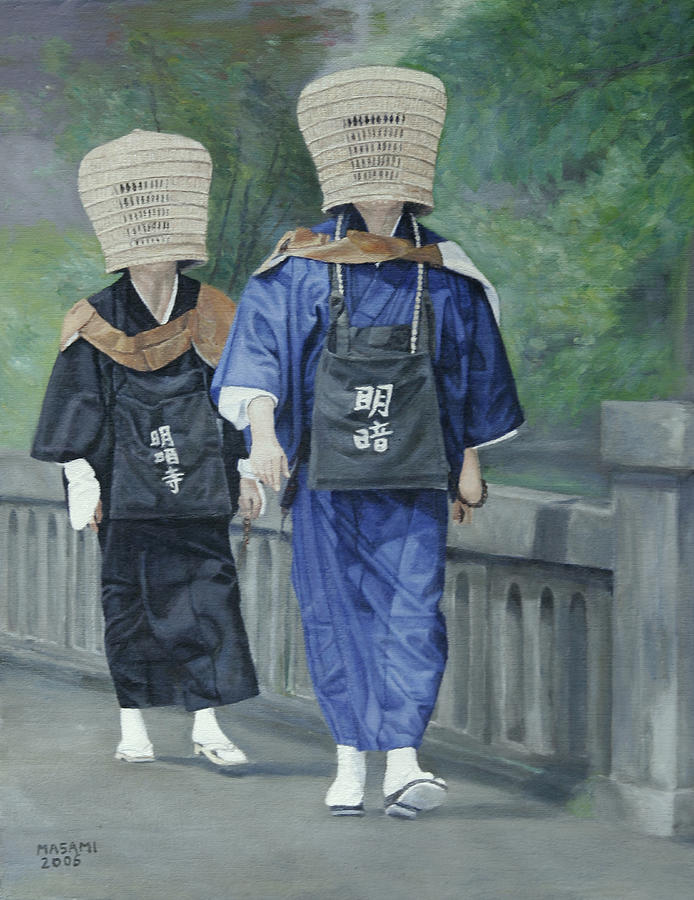 Komuso #9 Painting by Masami Iida