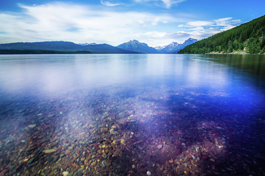 Lake Mcdonald In Glacier National Park Montanaa #9 Photograph by Alex Grichenko