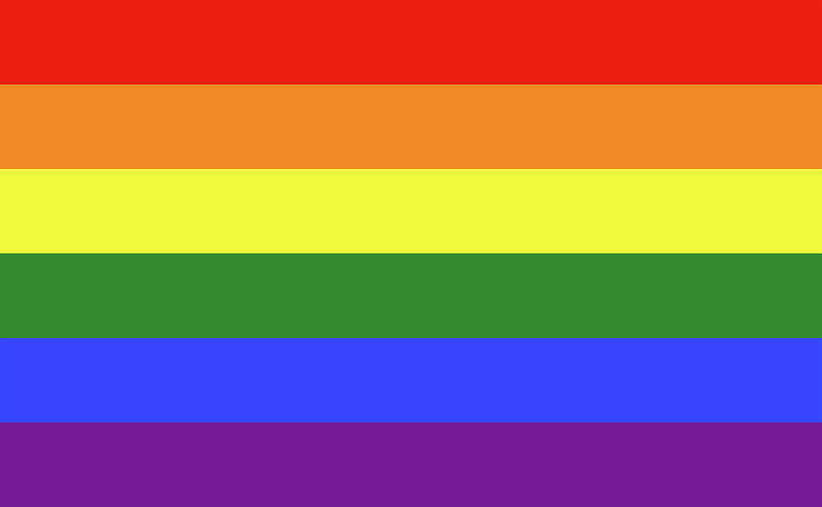 gay flag colors pictures