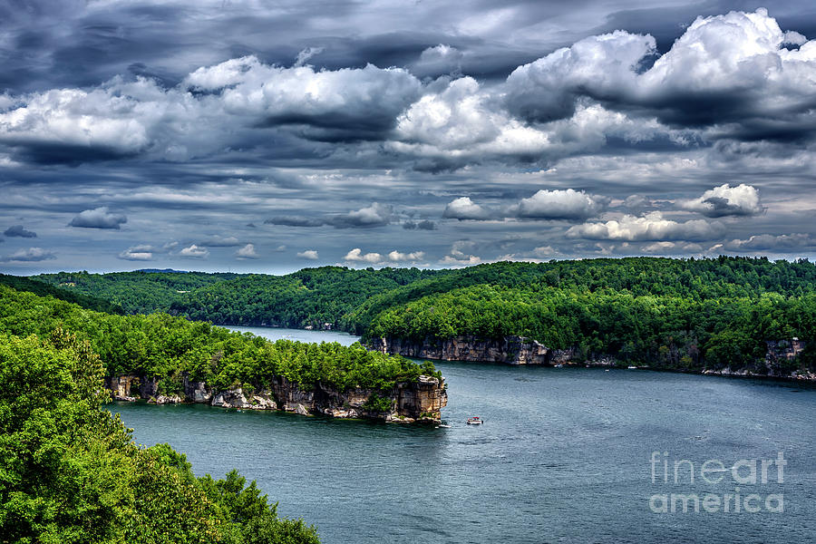 Long Point Summersville Lake #9 Photograph by Thomas R Fletcher