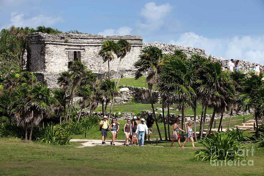 Mayan Temples at Tulum, Mexico #9 Photograph by Anthony Totah