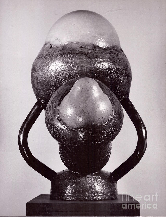 Mother/child II  #9 Sculpture by Robert F Battles