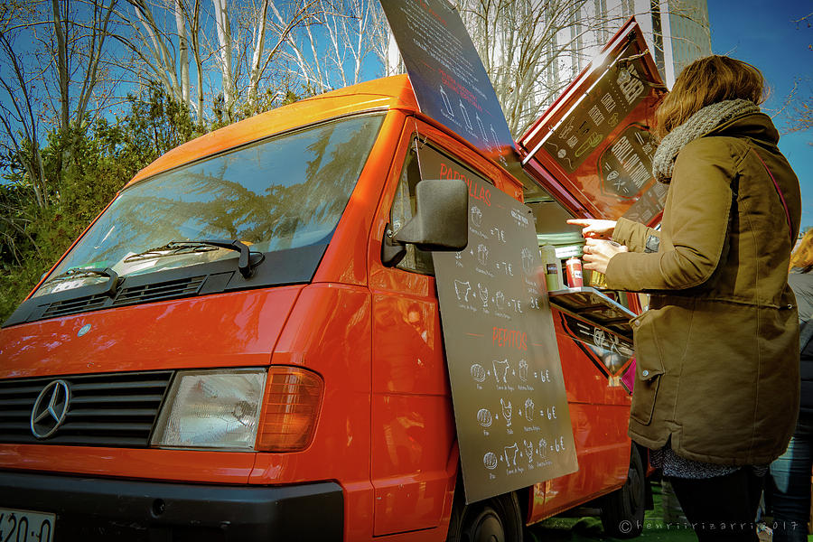 Outdoor Mobile Food Market #9 Photograph by Henri Irizarri