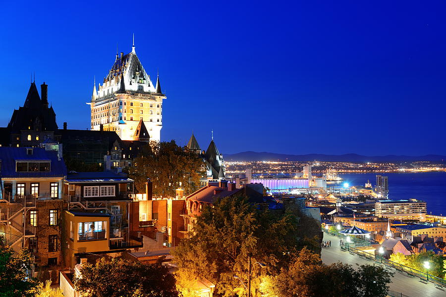 Quebec City #9 Photograph by Songquan Deng