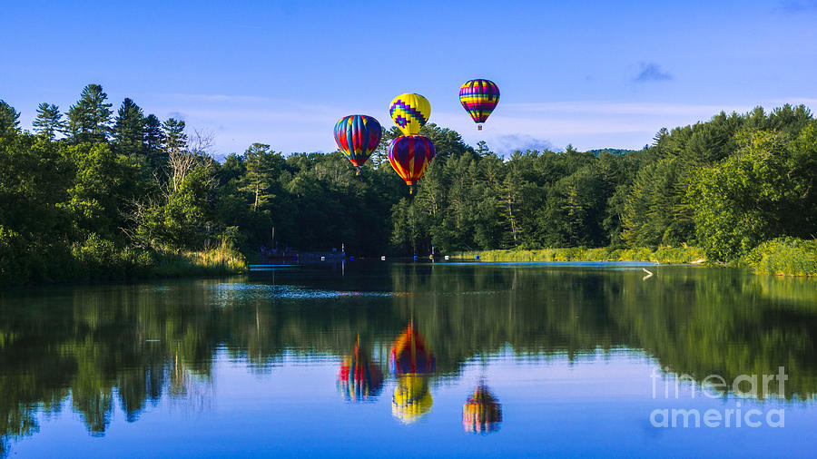 Quechee Balloon Festival #9 Photograph by New England Photography