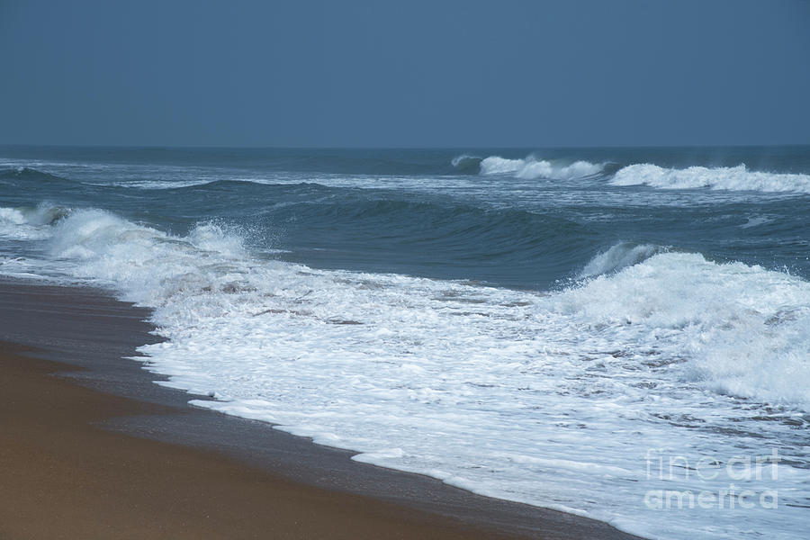 Rhythm of Ocean waves #9 Photograph by Kiran Joshi
