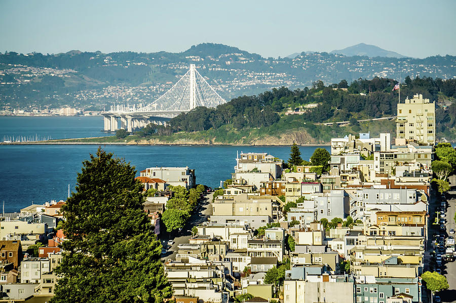 San Francisco City Neighborhoods And Street Views On Sunny Day #9 Photograph by Alex Grichenko