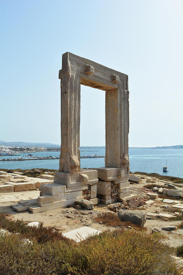 9 September 2017 The Remains Of The Temple Of Apollo In Naxos Greece