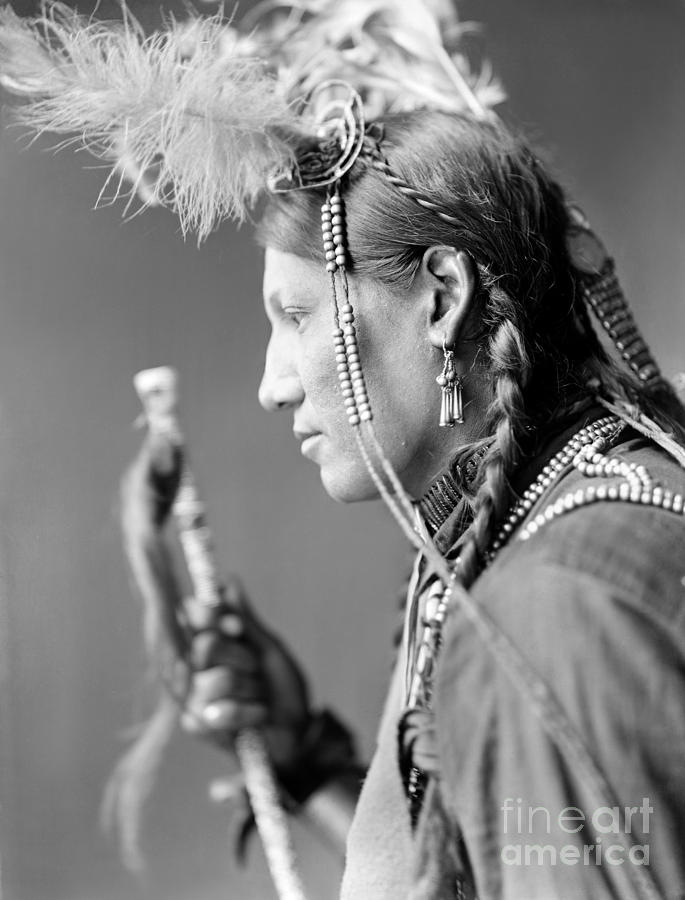 SIOUX NATIVE AMERICAN, c1900 #13 Photograph by Gertrude Kasebier