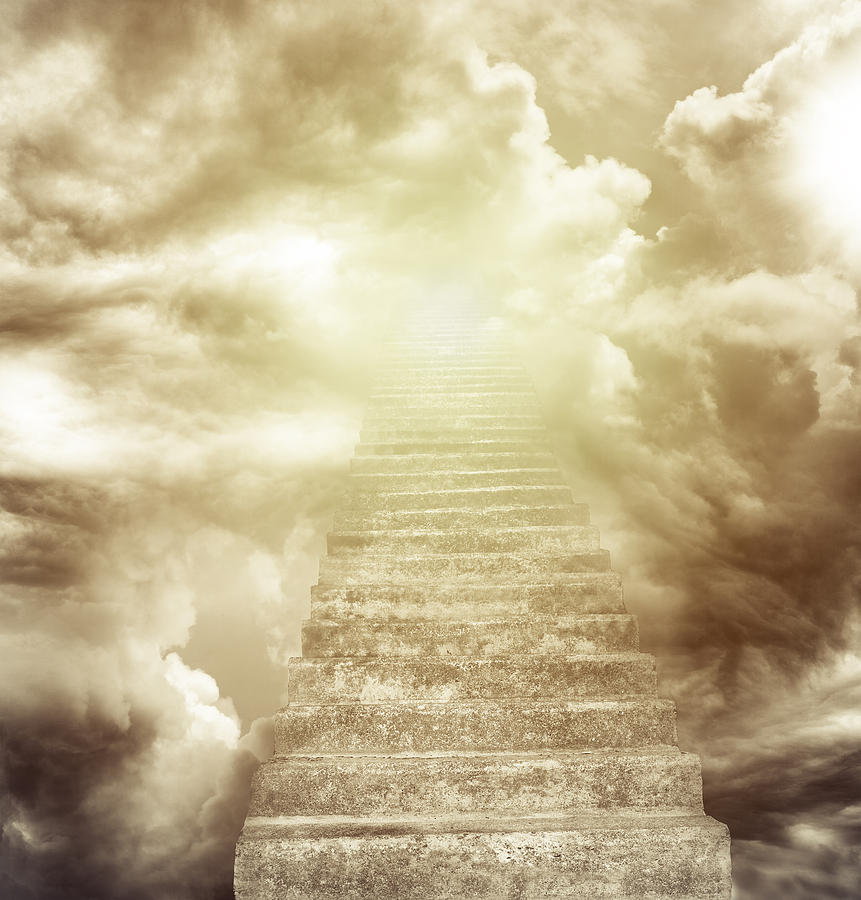 Sunset Photograph - Stairway to heaven #9 by Les Cunliffe