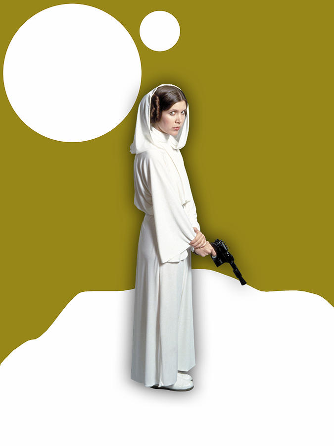 Star Wars Princess Leia Collection #9 Mixed Media by Marvin Blaine