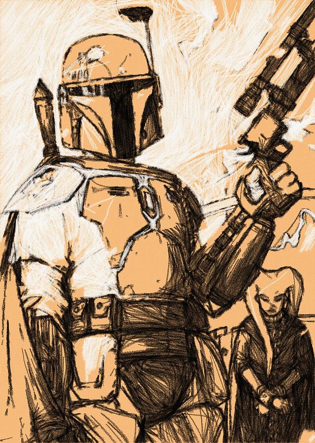 Star Wars Print and Poster Digital Art by Larry Jones - Fine Art America