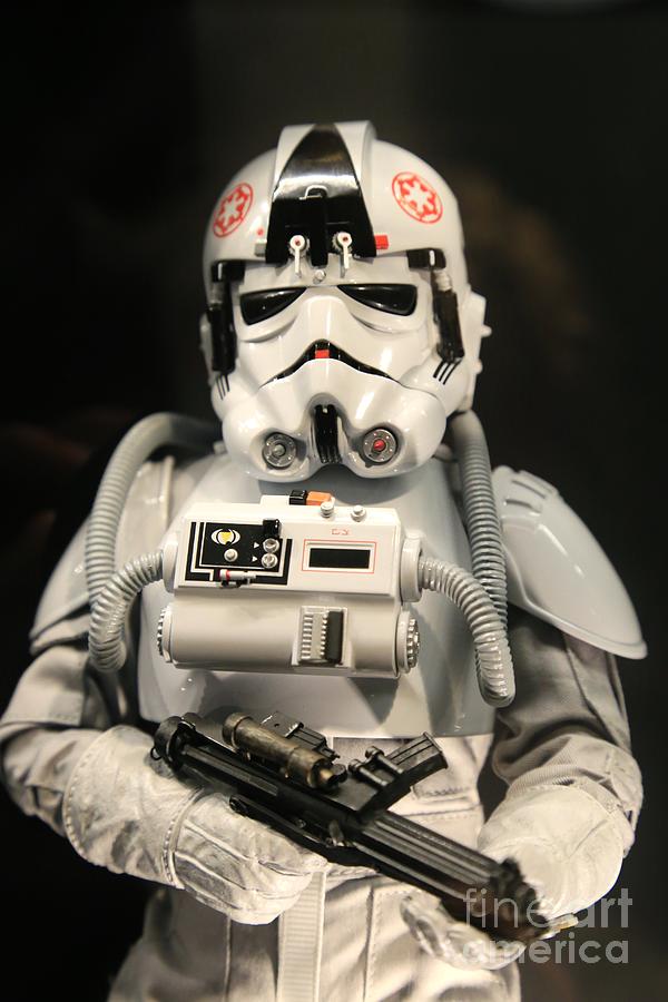 Star Wars Photograph - AT-AT Pilot Star Wars Stormtrooper by Douglas Sacha