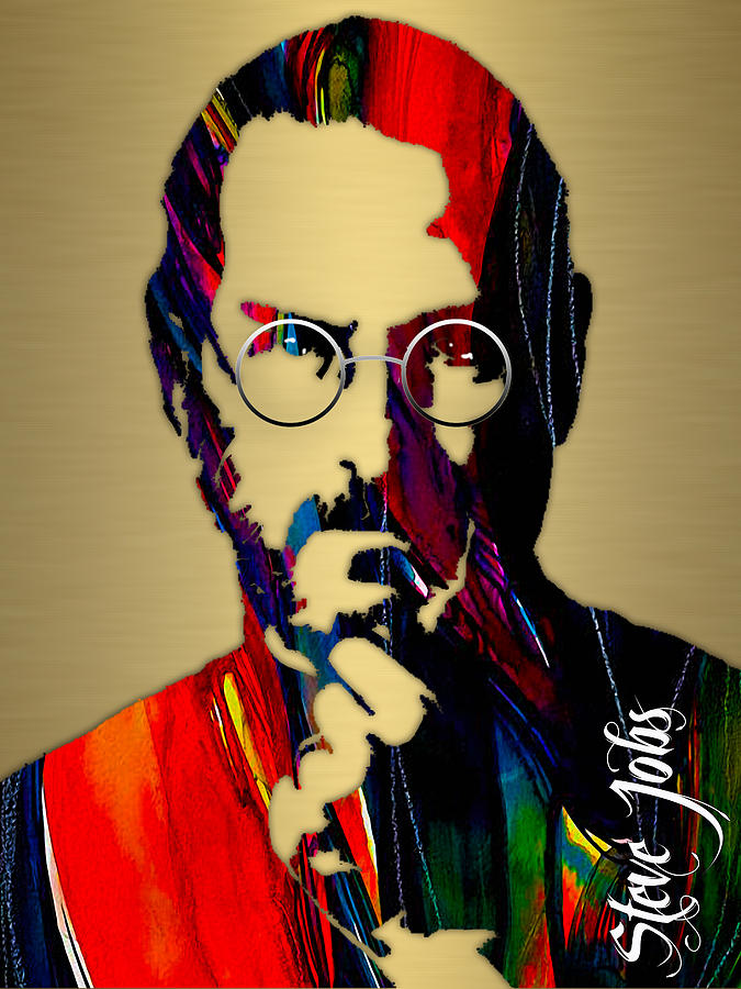 Steve Jobs Collection #9 Mixed Media by Marvin Blaine