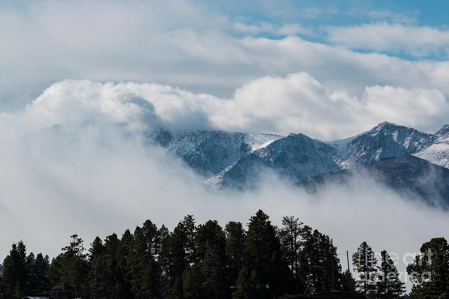 Storm Clouds on Pikes Peak #9 Photograph by Steven Krull